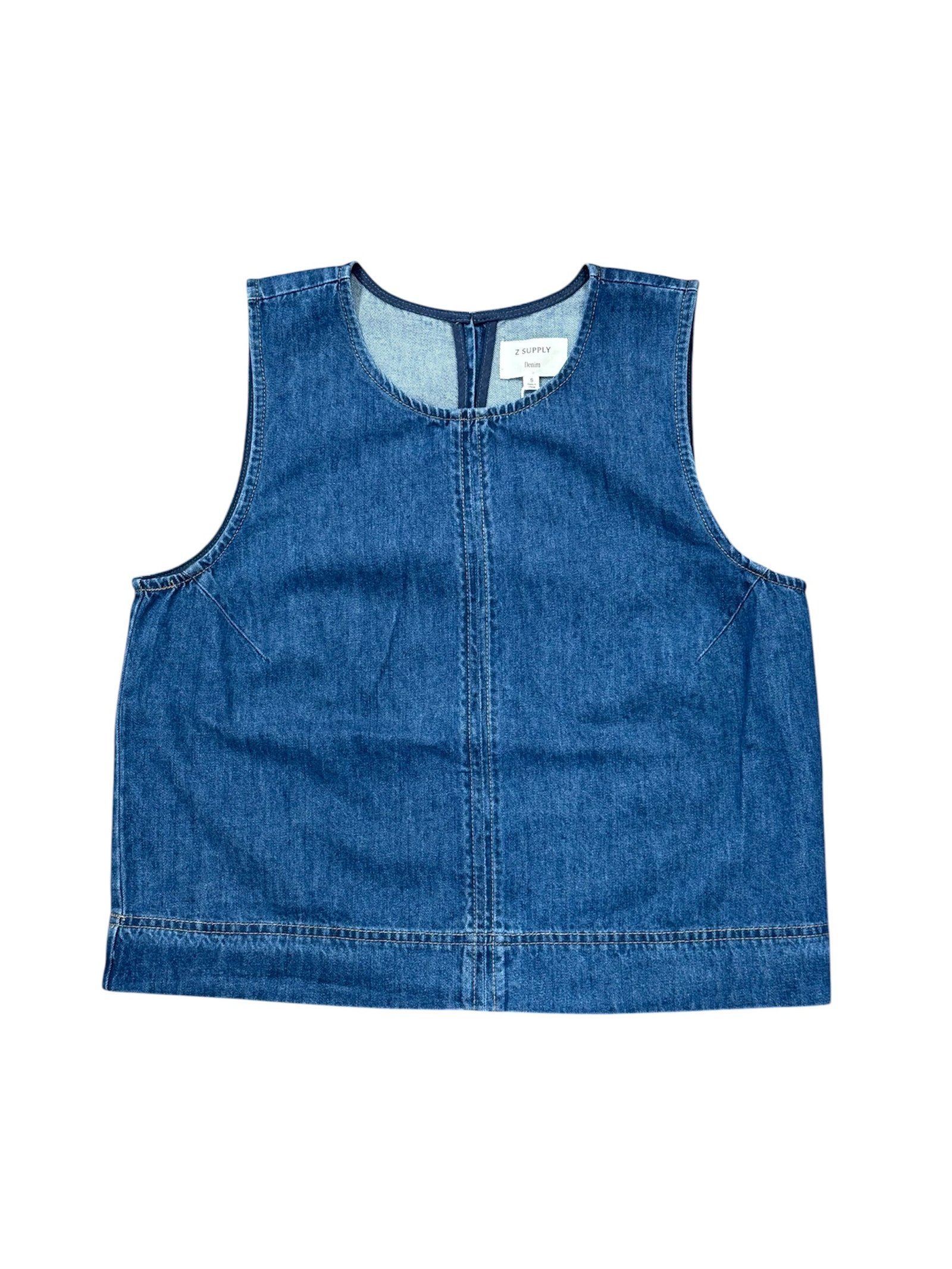 Sun Seeker Denim Tank-130 Dressy Tops & Blouses-Simply Stylish Boutique-Simply Stylish Boutique | Women’s & Kid’s Fashion | Paducah, KY