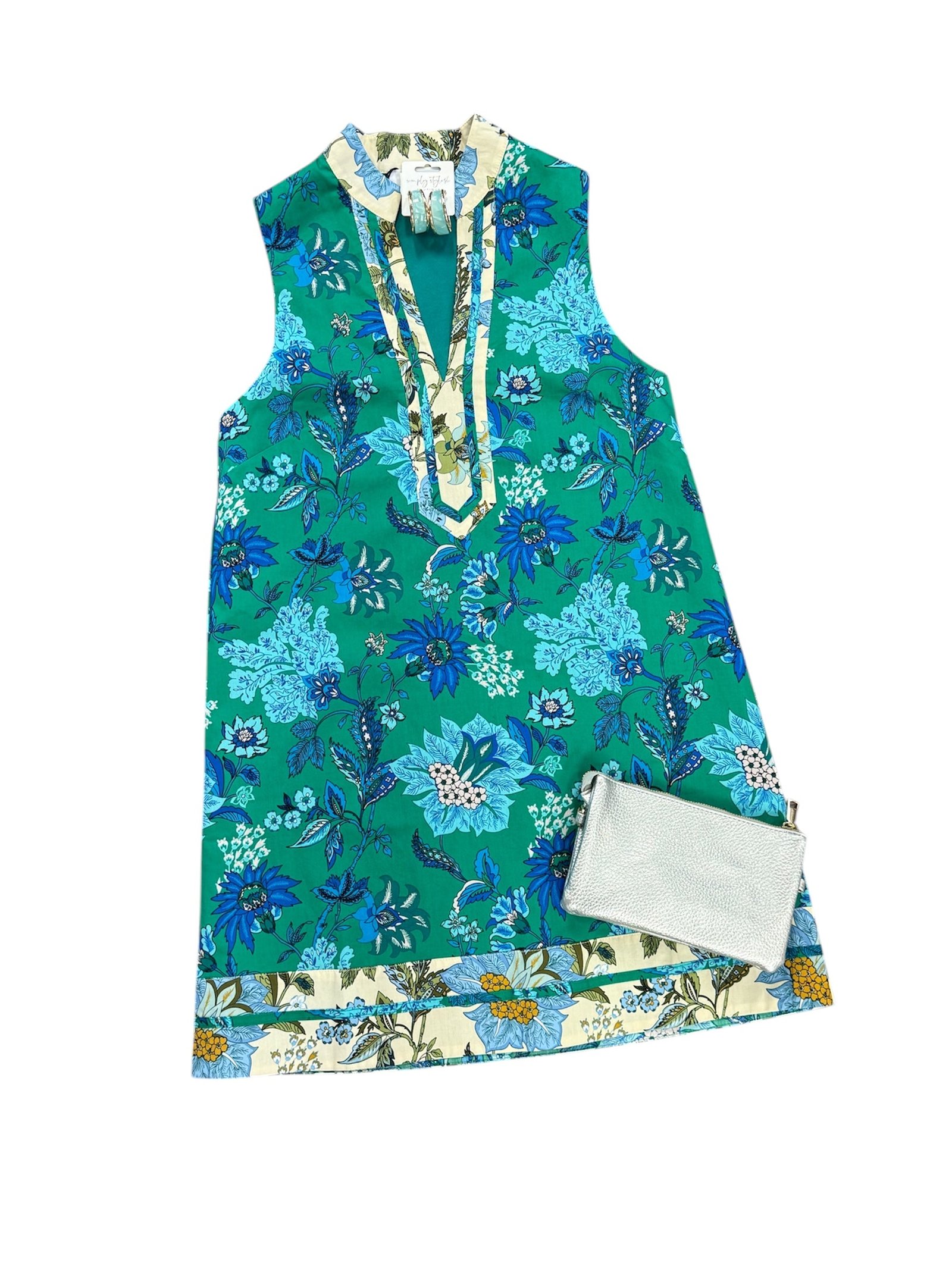 Meadow Breeze Sleeveless Dress-310 Dresses-Simply Stylish Boutique-Simply Stylish Boutique | Women’s & Kid’s Fashion | Paducah, KY
