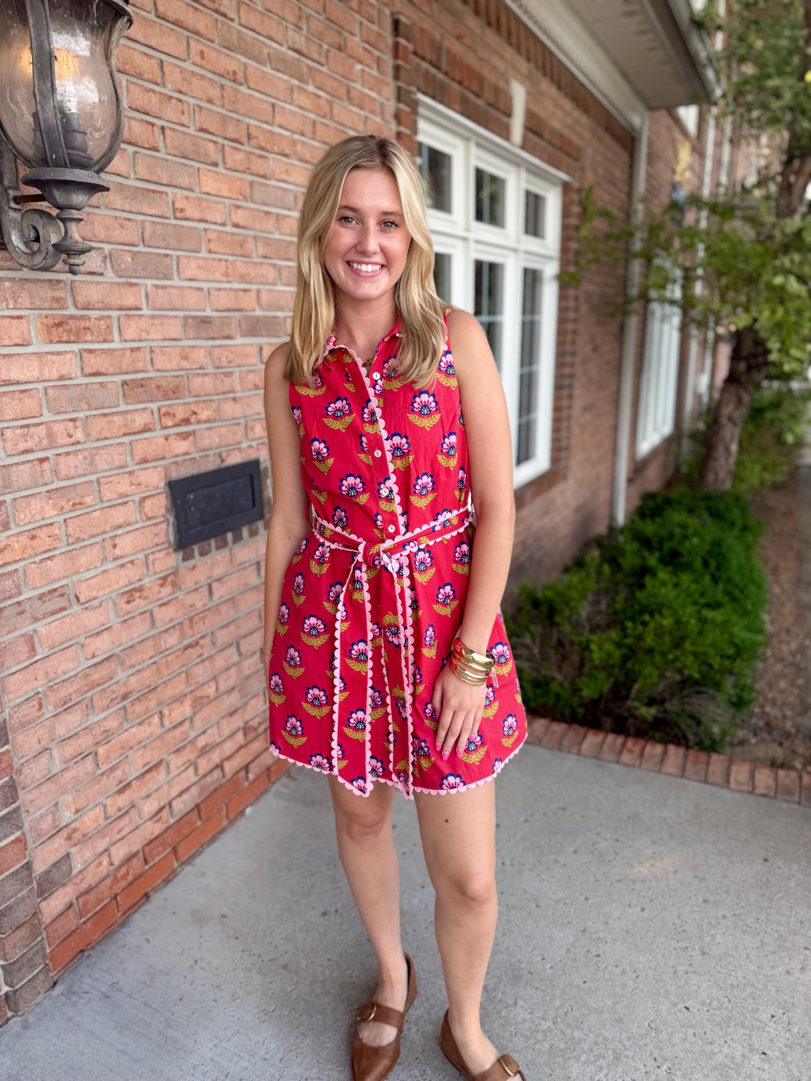 Scarlet Bloom Dress-310 Dresses-Simply Stylish boutique-Simply Stylish Boutique | Women’s & Kid’s Fashion | Paducah, KY