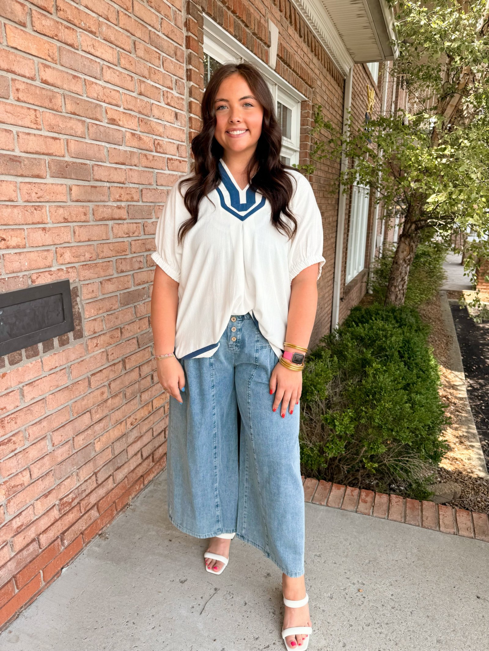 Coastal Comfort Culottes-210 Denim-Simply Stylish boutique-Simply Stylish Boutique | Women’s & Kid’s Fashion | Paducah, KY