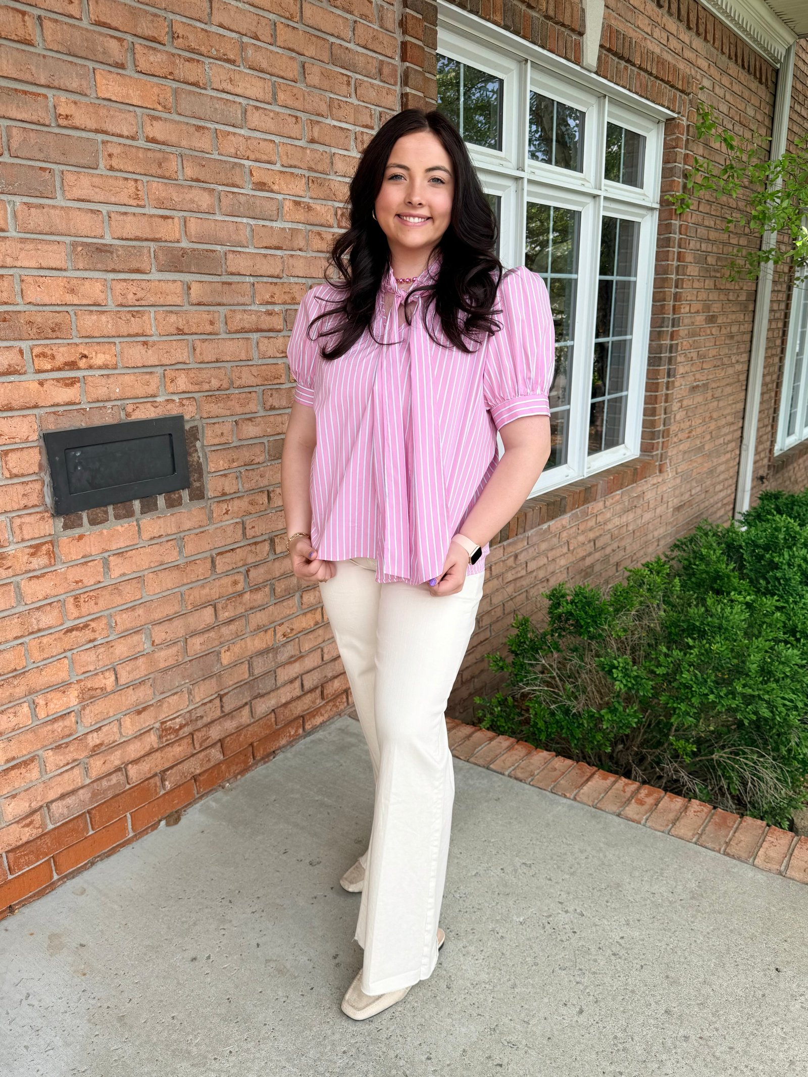 Classic Charm Top-130 Dressy Tops & Blouses-Simply Stylish Boutique-Simply Stylish Boutique | Women’s & Kid’s Fashion | Paducah, KY