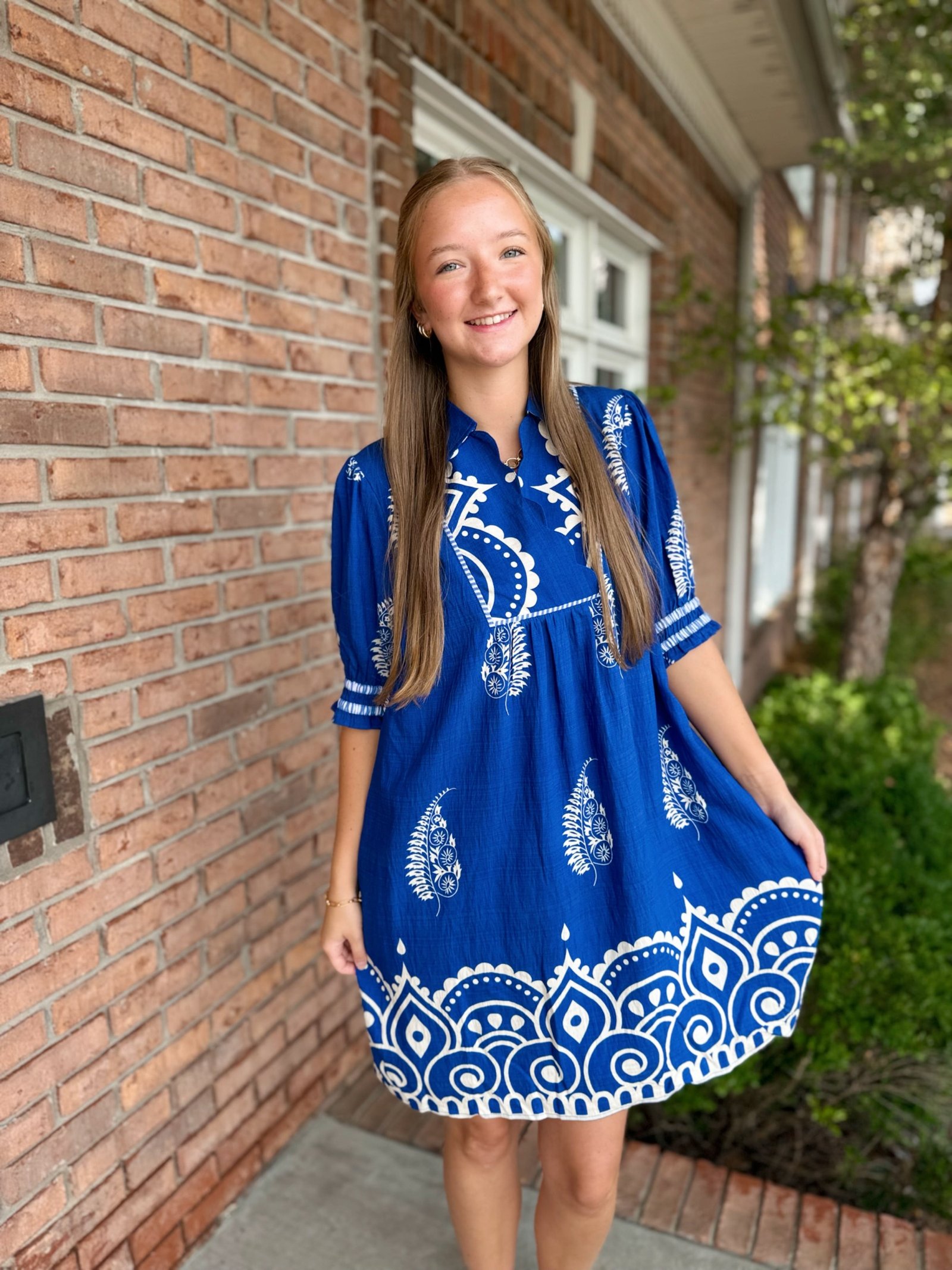 Azure Dreams Dress-310 Dresses-Simply Stylish boutique-Simply Stylish Boutique | Women’s & Kid’s Fashion | Paducah, KY