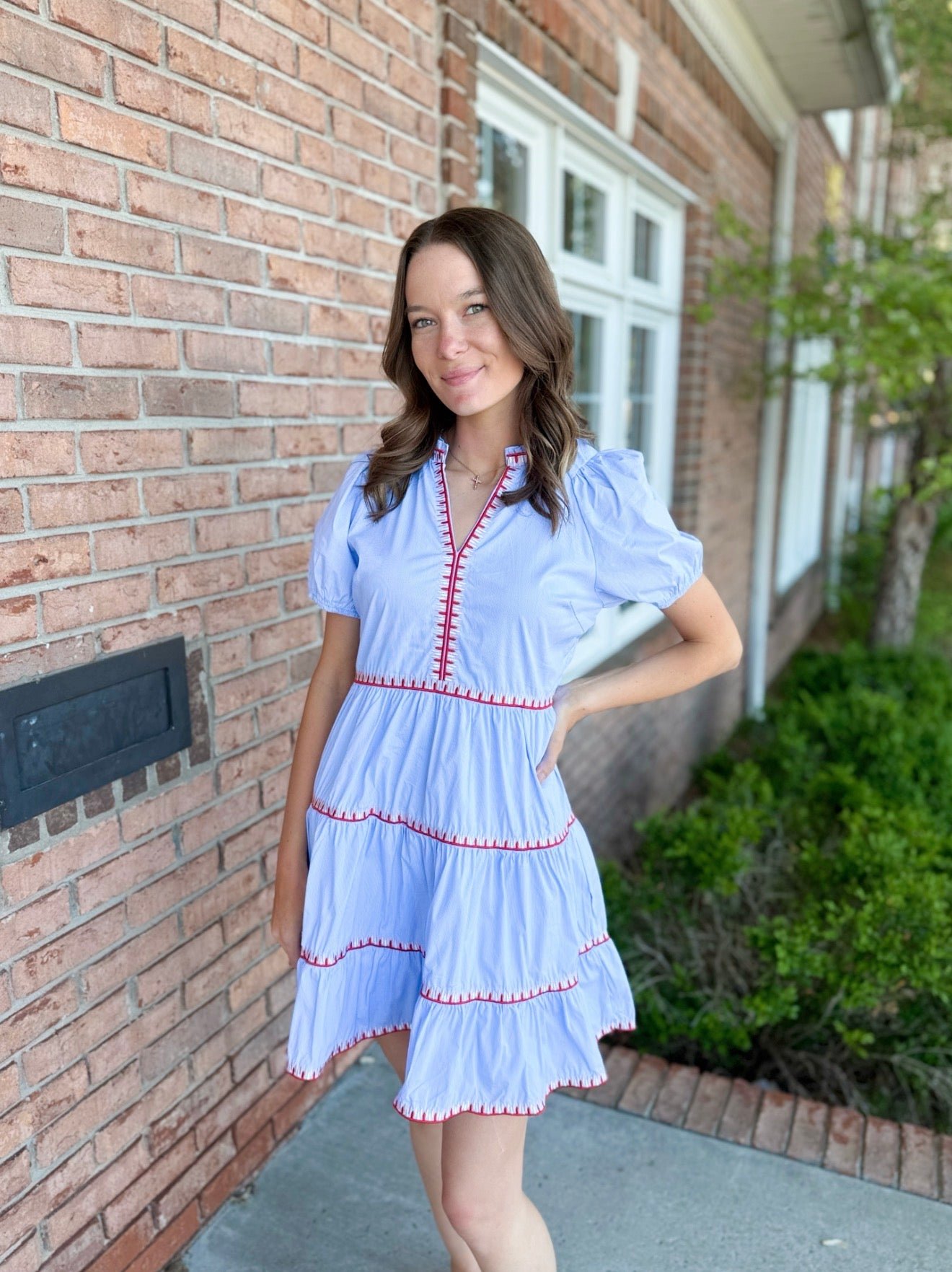 Sweet Americana Dress-310 Dresses-Simply Stylish Boutique-Simply Stylish Boutique | Women’s & Kid’s Fashion | Paducah, KY