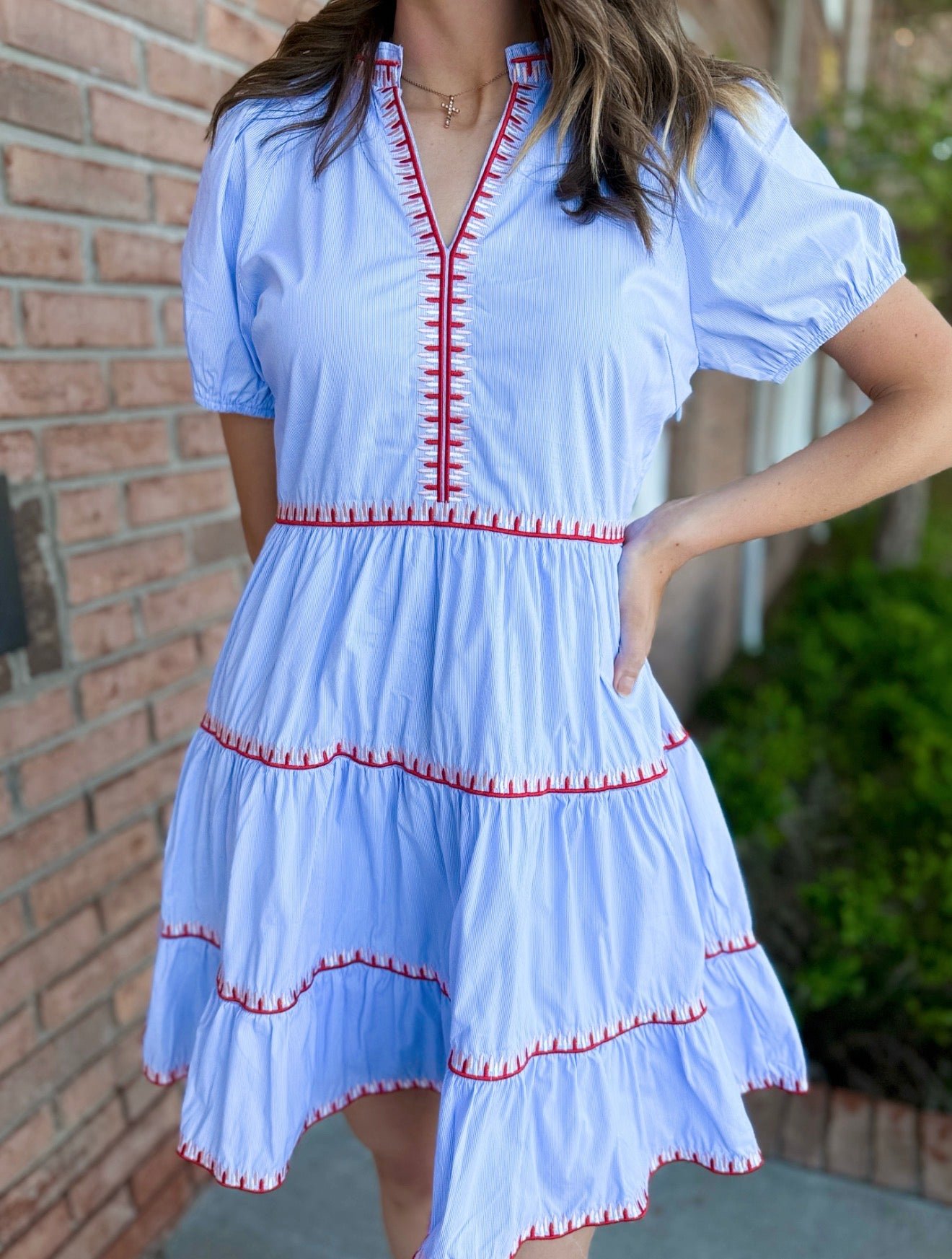Sweet Americana Dress-310 Dresses-Simply Stylish Boutique-Simply Stylish Boutique | Women’s & Kid’s Fashion | Paducah, KY