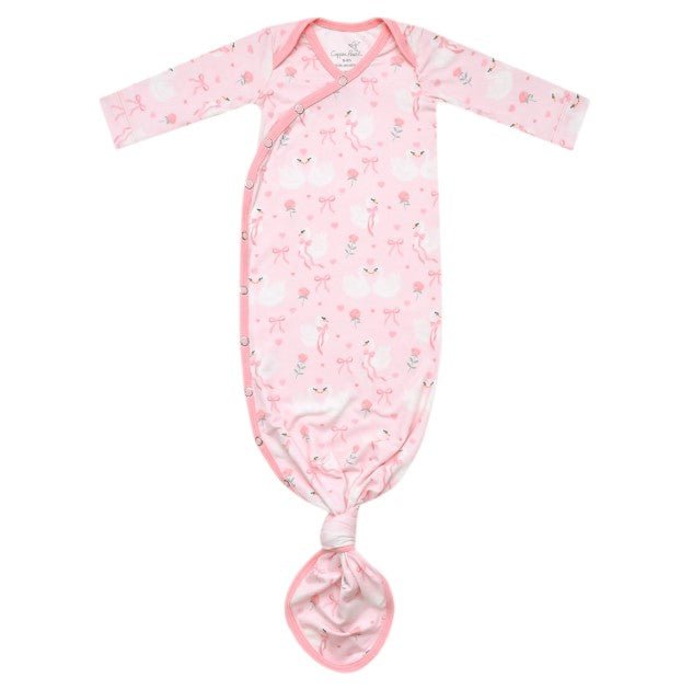 Adelia Knotted Gown-520 Baby & Kids Gifts-Simply Stylish Boutique-Simply Stylish Boutique | Women’s & Kid’s Fashion | Paducah, KY