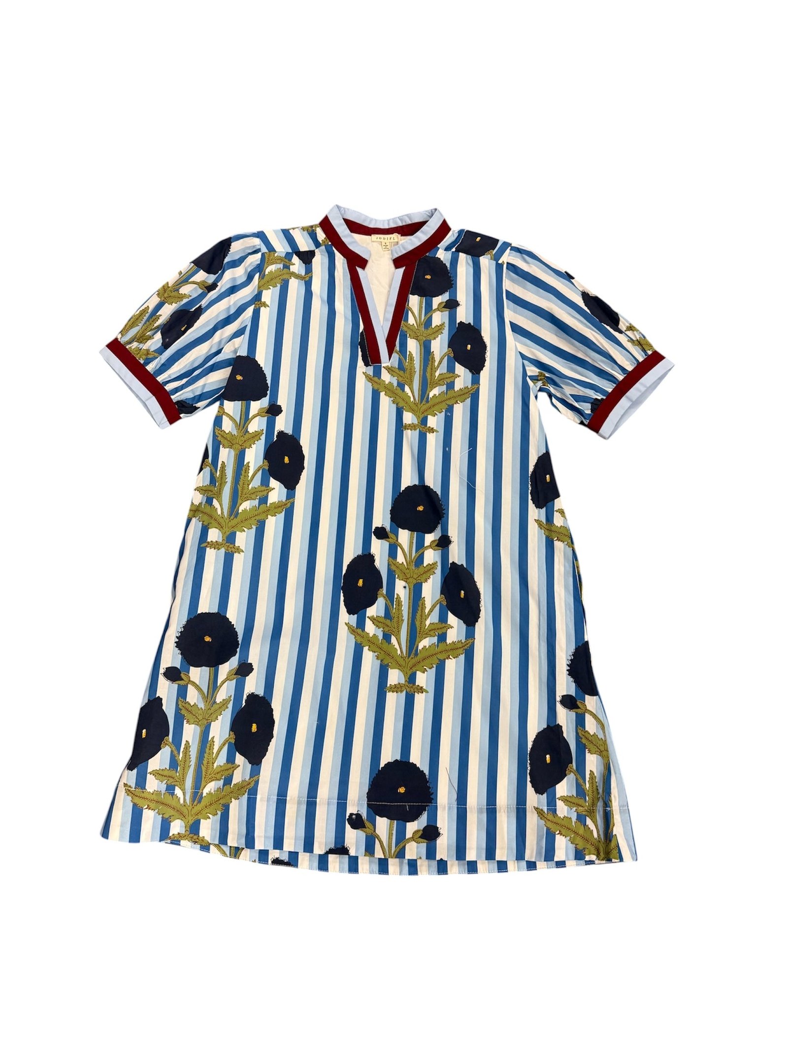 Garden Stripe Shift Dress-310 Dresses-Simply Stylish boutique-Simply Stylish Boutique | Women’s & Kid’s Fashion | Paducah, KY