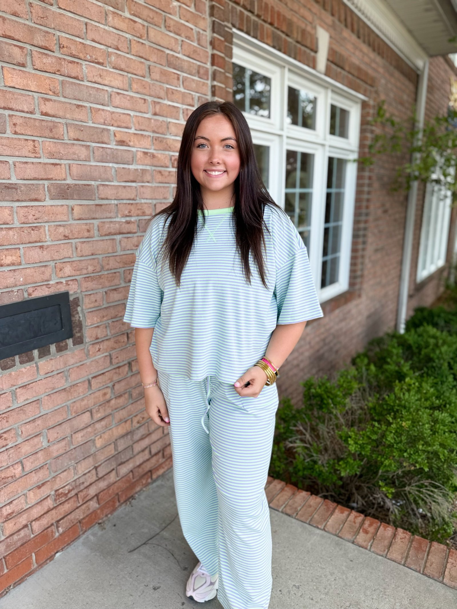 Cool Comfort Striped Set-330 Intimates, Loungewear & PJs-Simply Stylish boutique-Simply Stylish Boutique | Women’s & Kid’s Fashion | Paducah, KY