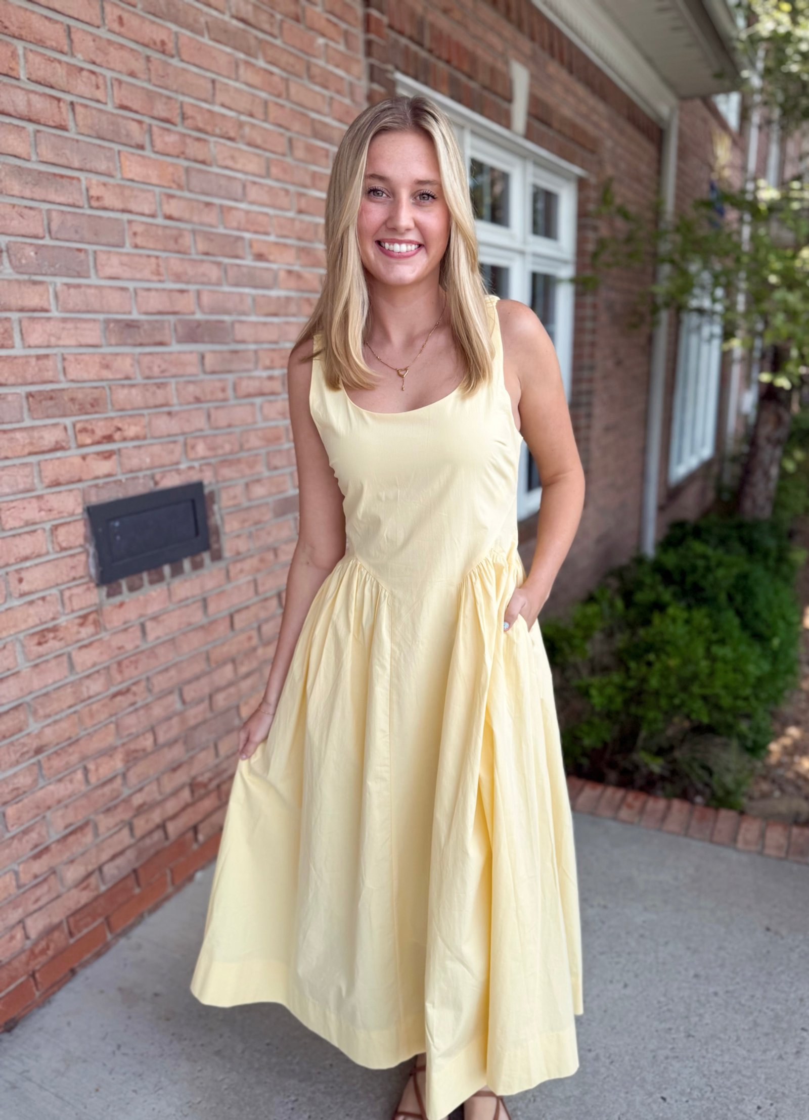 Golden Hour Midi Dress-310 Dresses-Simply Stylish boutique-Simply Stylish Boutique | Women’s & Kid’s Fashion | Paducah, KY