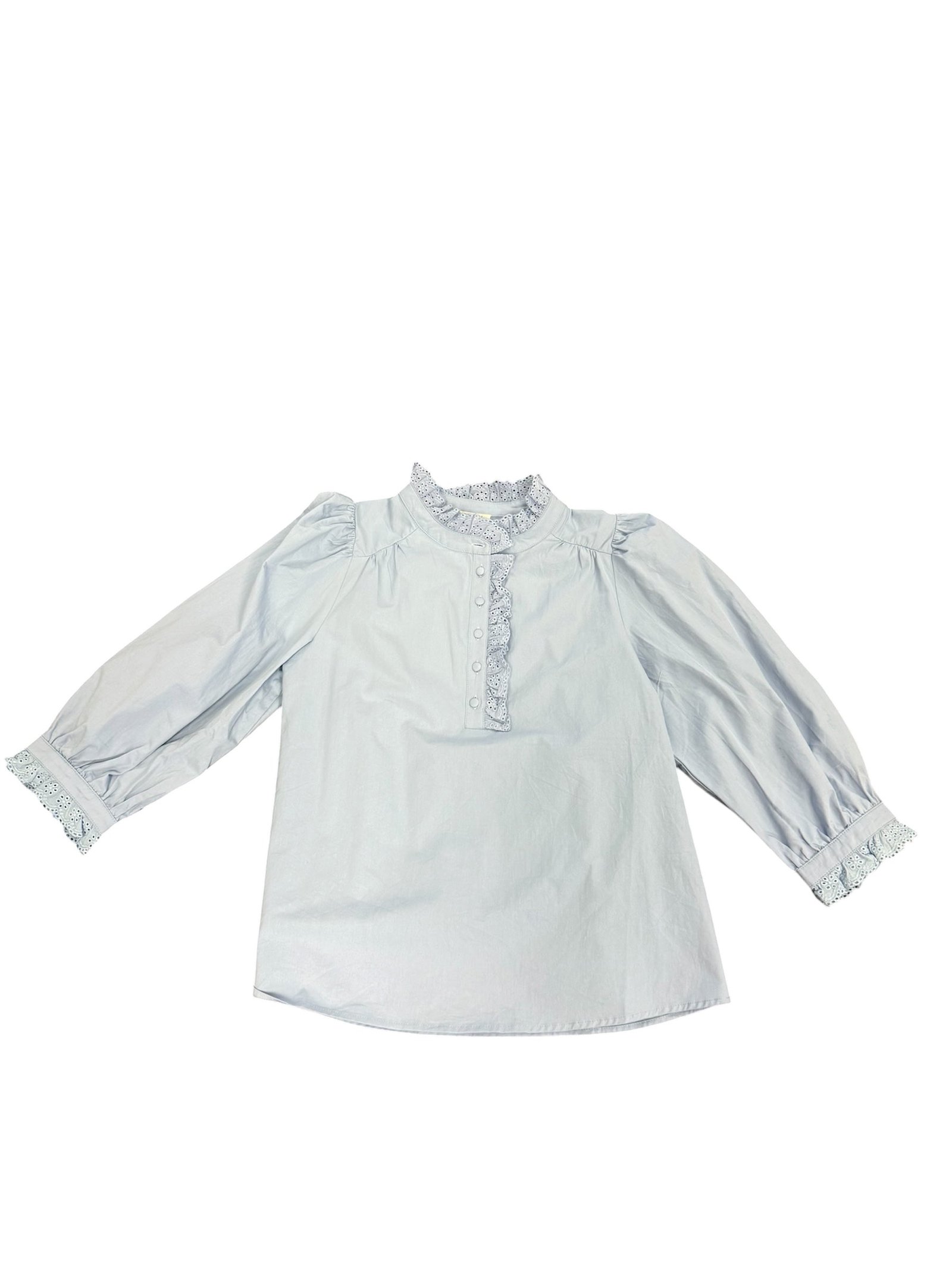 Sweet Eyelet Top-130 Dressy Tops & Blouses-Simply Stylish Boutique-Simply Stylish Boutique | Women’s & Kid’s Fashion | Paducah, KY