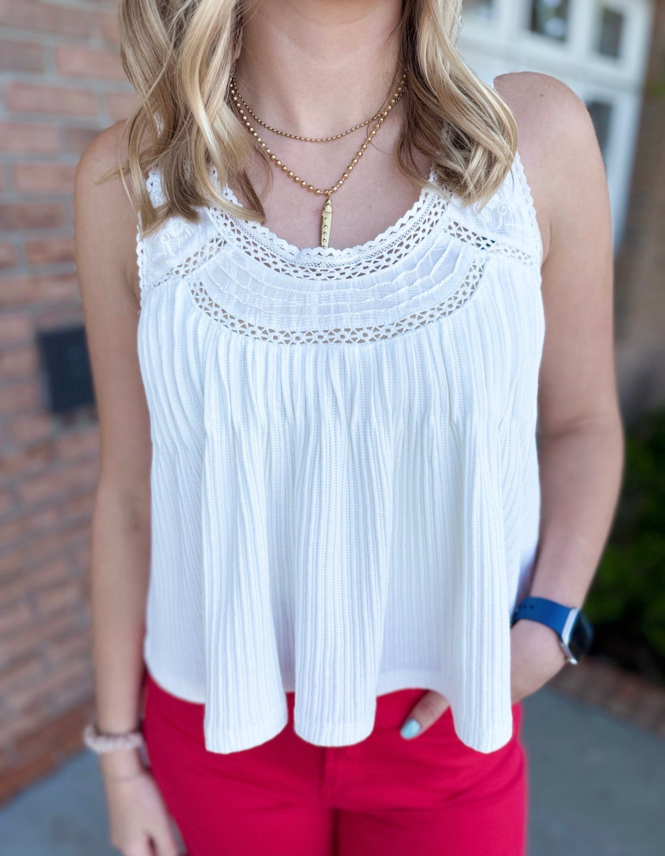 Masali Tank-130 Dressy Tops & Blouses-Simply Stylish boutique-Simply Stylish Boutique | Women’s & Kid’s Fashion | Paducah, KY