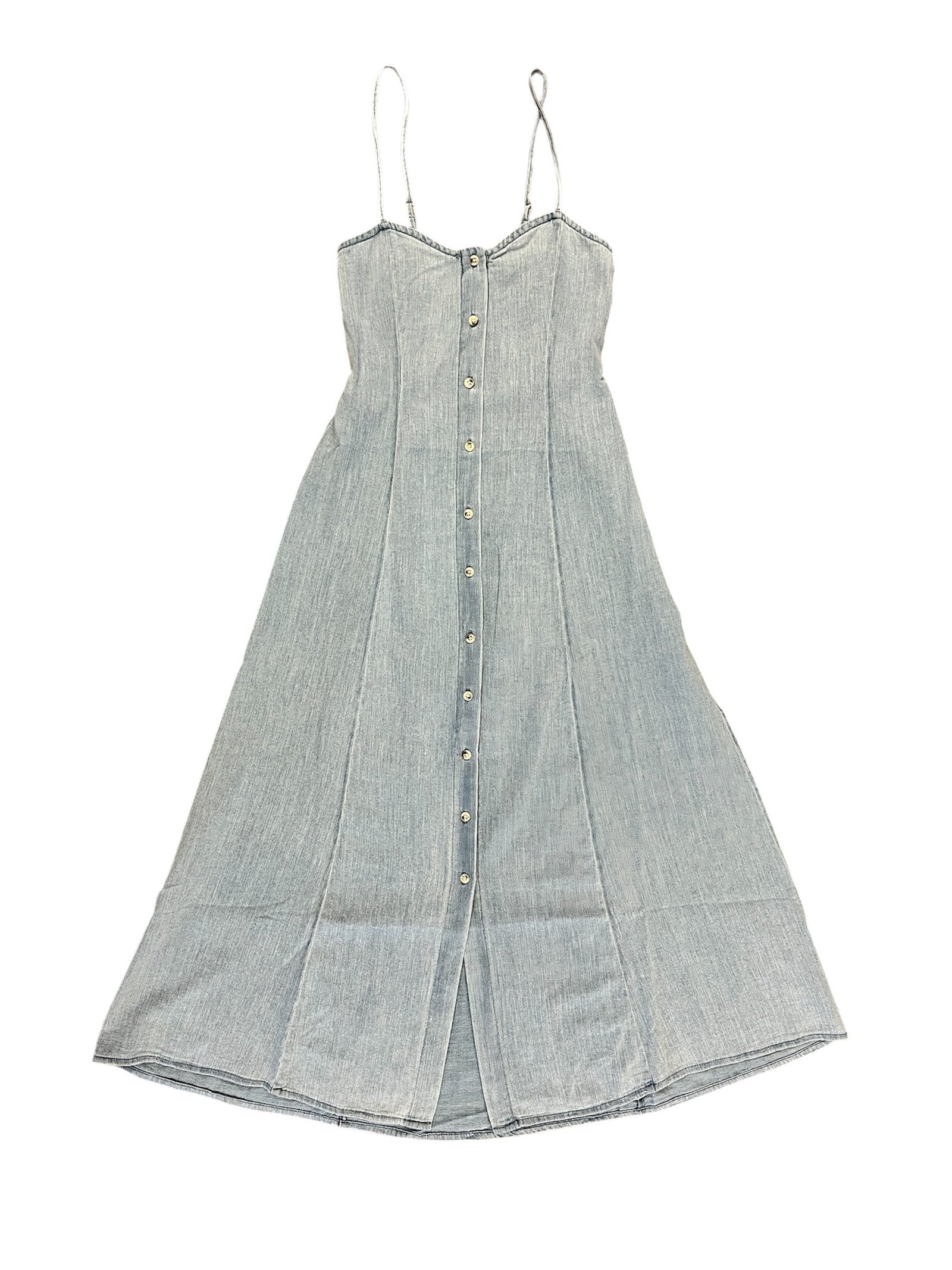 Angel Eyes Twill Midi Dress-310 Dresses-Simply Stylish Boutique-Simply Stylish Boutique | Women’s & Kid’s Fashion | Paducah, KY