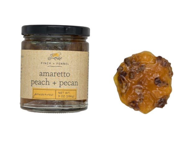 Amaretto Peach + Pecan Preserves-510 General Gifts-Simply Stylish Boutique-Simply Stylish Boutique | Women’s & Kid’s Fashion | Paducah, KY