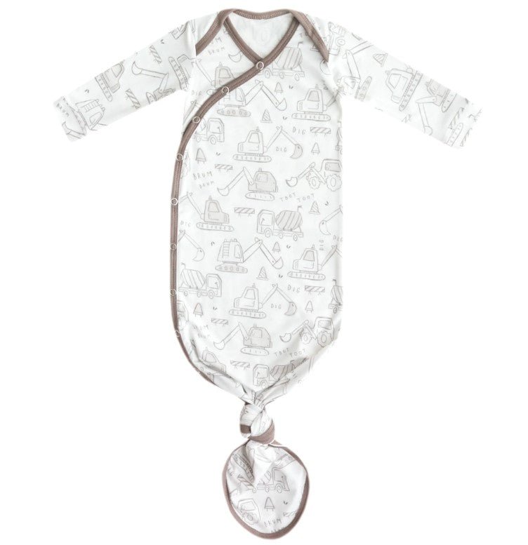 Gage Knotted Gown-520 Baby & Kids Gifts-Simply Stylish Boutique-Simply Stylish Boutique | Women’s & Kid’s Fashion | Paducah, KY