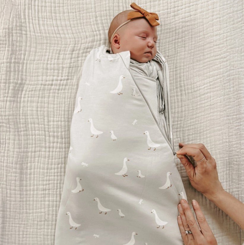Goose Swaddle-520 Baby & Kids Gifts-Simply Stylish Boutique-Simply Stylish Boutique | Women’s & Kid’s Fashion | Paducah, KY