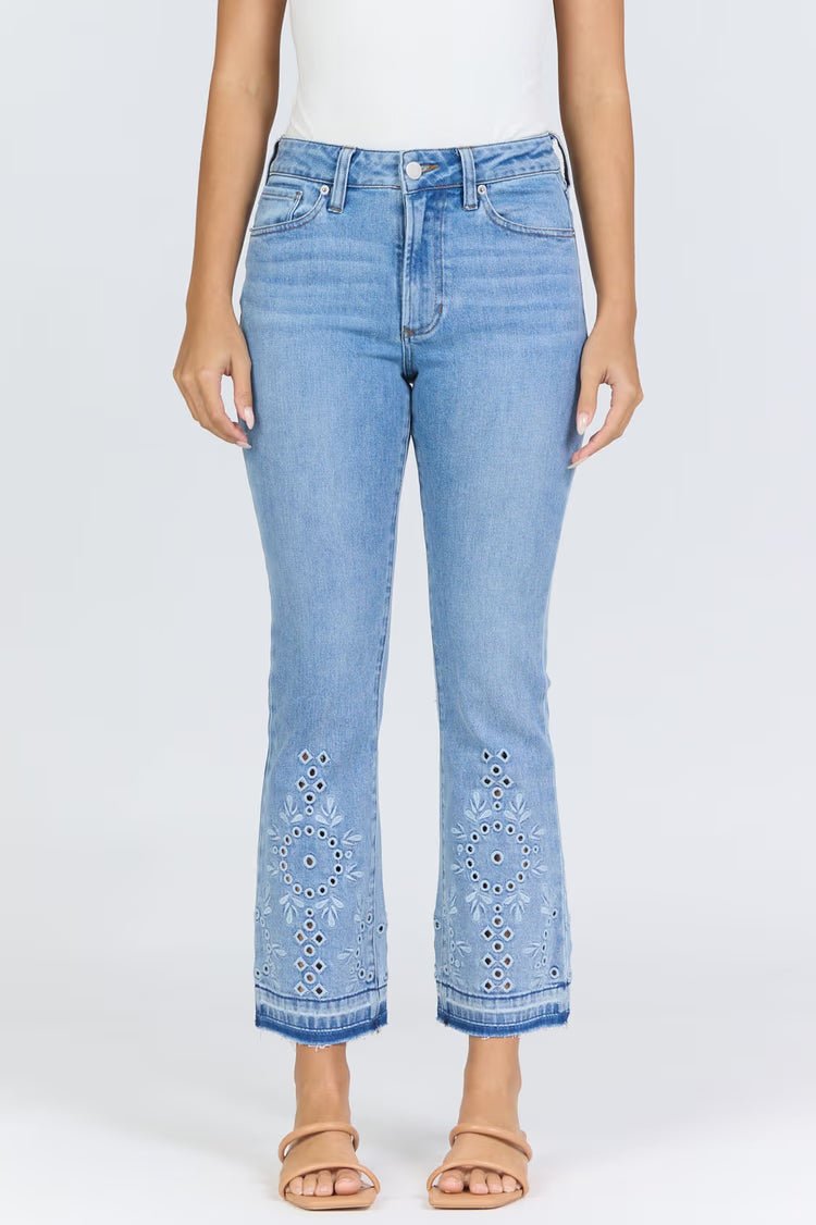Jeanne Jean - Blume-210 Denim-Simply Stylish boutique-Simply Stylish Boutique | Women’s & Kid’s Fashion | Paducah, KY