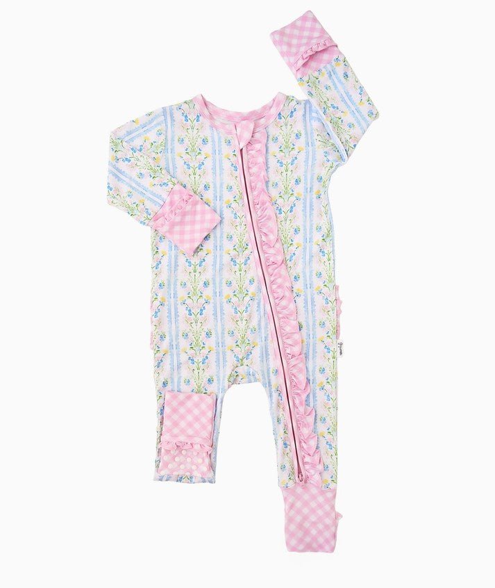 Nora Ruffle Zip-520 Baby & Kids Gifts-Simply Stylish boutique-Simply Stylish Boutique | Women’s & Kid’s Fashion | Paducah, KY
