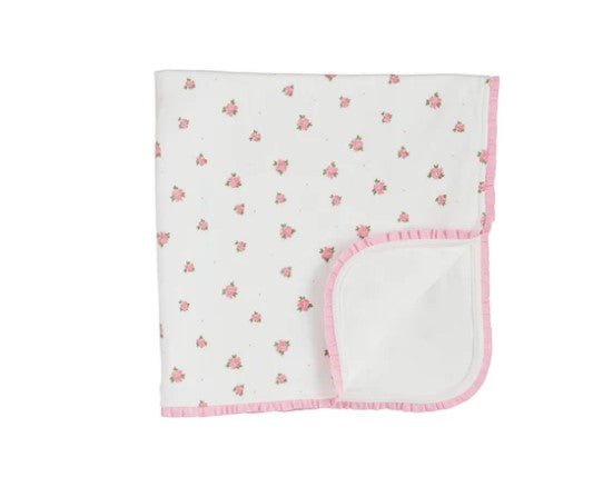 Rosette Arrival Blanket-520 Baby & Kids Gifts-Simply Stylish Boutique-Simply Stylish Boutique | Women’s & Kid’s Fashion | Paducah, KY